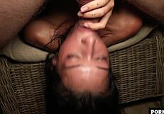 Bound Teen Experiences Intense Encounter With Big Cock