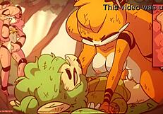 deltava ad diives dou animated furry hentai with wild cartoon sound effects