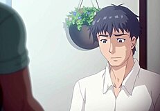 In this hentai episode, the wife gets a blowjob while cheating. In 3d anime style ep 1