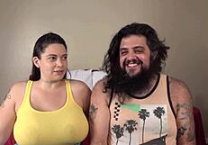 हॉट मॉम्स ब्रुकलिन, मिला, डोना, इरिस, बार्बी, के को कास्टिंग में जमकर चोदा