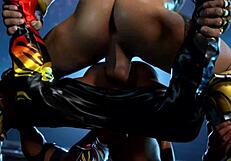 watch these 3d bara guys fuck bareback in the ass? intense anal action.