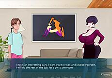 Sexnote - Dr. Johnson sucks fat white and gets facial in her office.