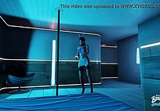 High Definition Anime Escort Girl Felicia In Cartoon Hentai