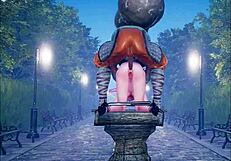 Cute Anime Girl Dances and Gets Fucked