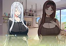 Ayano Wakes Me With Blowjob Surprise In Anime Game