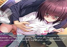 My step mother and sister take virginity in oppaicafe game