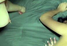 My wife and I invited a beautiful redhead for a thrilling threesome on New Year's Eve in Copacabana.