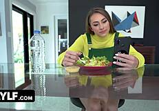 Horny house inspector freeuse bangs stepmother and stepdaughter in classic style.