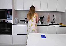 Is It Thunder Or Stepmom's Moans With Stepson?