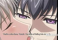 hentai dude ruthlessly dominates classmates with anal and titty action