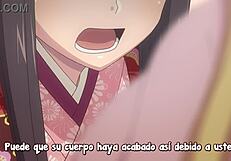 Hey, check out this anime sucking big tits scene