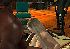 Big black cock cocks the competition in this cuckold porn video