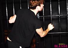 reckoning in prison with magic javi viktor rom drew dixon halloween threesome fisting