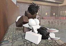 Bunny, bounce that big ass like a champ on me!