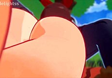 Video 198 With Sound Featuring 3D Anime Characters.