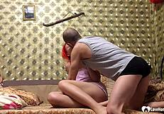 Look at this redhead stepdaughter begging for a hard pounding!