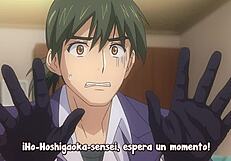 Hey, check out this anime sucking big tits scene