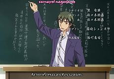 Hey, check out this anime sucking big tits scene