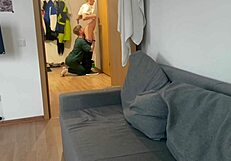 He Invited A Student To Visit Gave A Juicy Blowjob And Brought Him To Orgasm