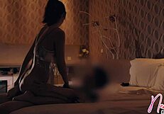 finger in babe who sucks and rides roughly