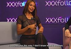 Aishadanveer drills hard with Dani Ortiz in real couple action