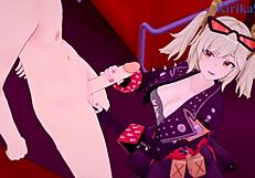 Qingyi aur Burnice White ki Intense Hentai Sex