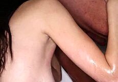 Yo, Alfiecinematic and Aria Sloane Share Hot Shower Moment