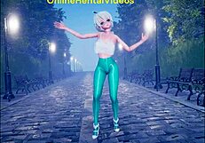 Cute Anime Girl Dances Seductively Before Getting Fucked Hard