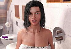 Horny Stepbro Walks Into Busty Stepsister's Shower In 3D Hentai