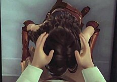 Witcher Yennefer bangs hard in 3D porno game