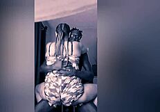 busty milf gets all holes fucked