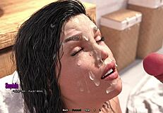 Horny Stepbro Walks Into Busty Stepsister's Shower In 3D Hentai