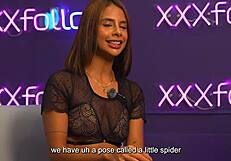 Aishadanveer drills hard with Dani Ortiz in real couple action