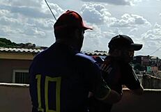 you ever fucked a chubby daddy on a rooftop with the whole neighborhood watching?