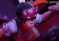 Kiriko Gets Face Fucking Time With Yeero In Anime Hentai Gangbang