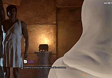 Lara Croft's 3D Hentai Massage Ends with Cum on Big Tits