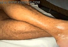 gay friends fuck on the sofa after video game, full red action