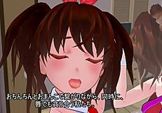 Bunny girl says, 'Fuck me harder from behind!'