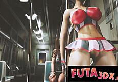 Futa3DX - Get Your Ticket to Ride the Big Dicked Futa Train Now