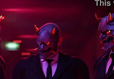 Kiriko Gets Face Fucking Time With Yeero In Anime Hentai Gangbang