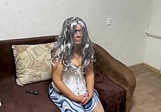 Mom just says okay to stepson for raw anal sex without hesitation.