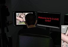 Yo, this 3D sexy influencer slut teases hard!