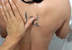 showering with stepsister leads to hard fuck