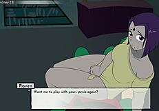 Raven Delivers Intense Boobjob In 18Titans Part 11