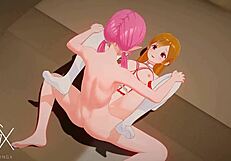 Hey, wanna see Asuna from Sword Art Online in wild futanari hentai action?