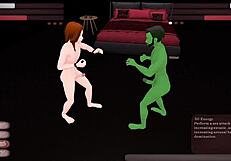 Hey, ever seen Gorok battle Aven in kinky fight club action?