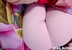 Lick my stepsister's anal under the blanket!