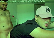 My sister's boyfriend wakes me for raw ass action