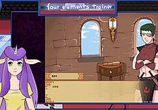 Hey, wanna see Azula showering in Avatar Trainer Part 21?