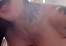 जोआना एंजल कराहती है, उस बीबीसी से मेरी गैंड फक करो और क्रीमपाई दो